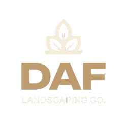 DAF Landscaping logo.