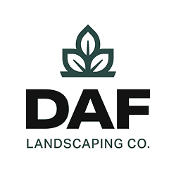 DAF Landscaping logo.